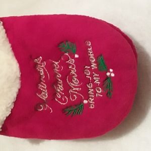 Hallmark Channel Holiday Slippers